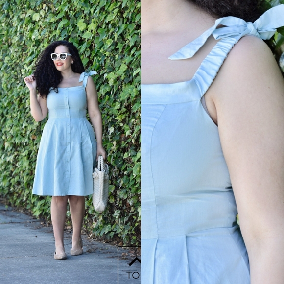 Last stock! New GAL MEETS GLAM Linen Cotton dress - Picture 8 of 16
